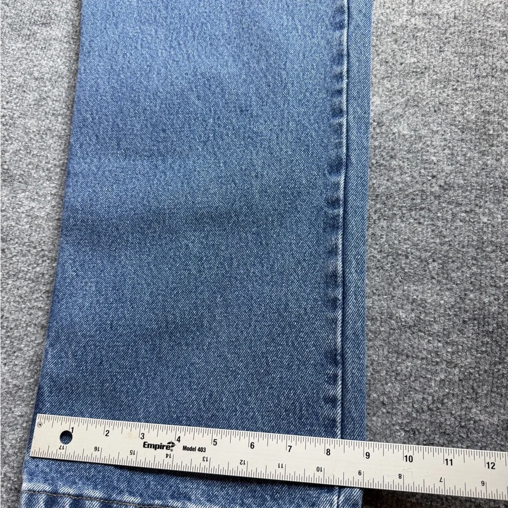 Wrangler Men's Jens 42 X 32 Relaxed Fit Blue‎ Jeans Western Cowboy